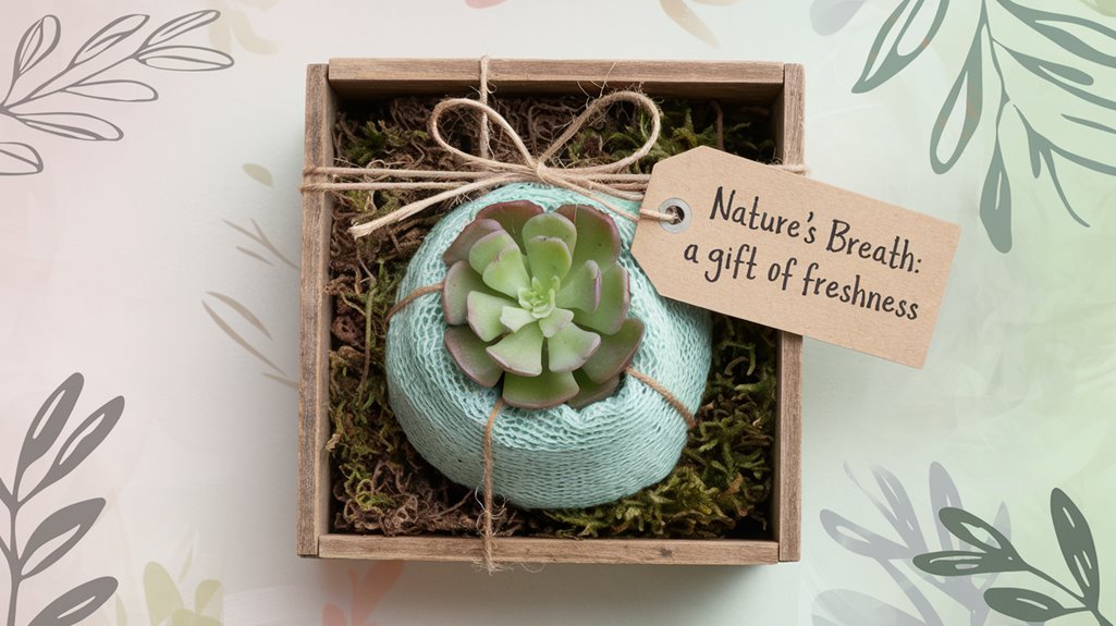air purifying plant gift
