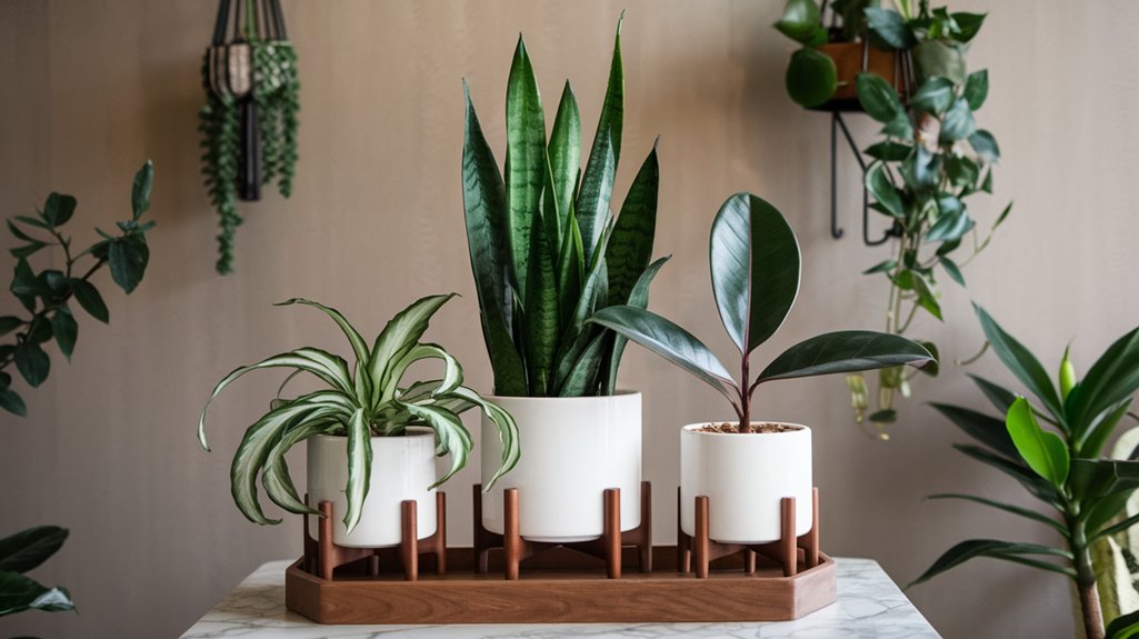air purifying plant gift sets