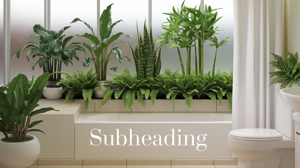 best bathroom friendly plants