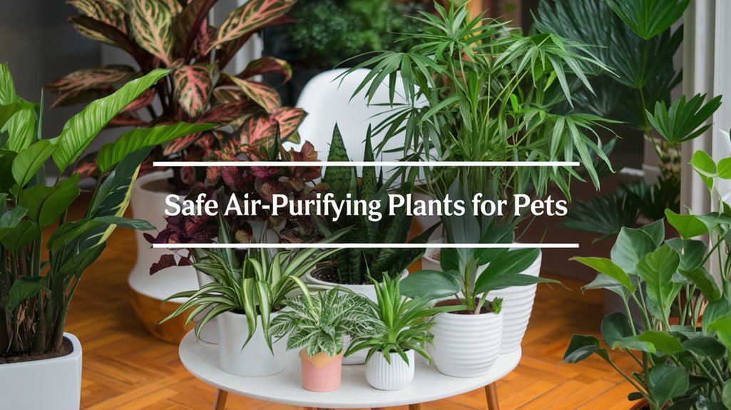 pet safe air purifying plants
