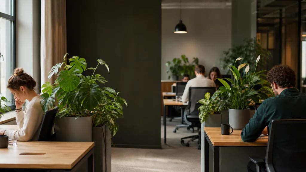 Machen Pflanzen am Arbeitsplatz produktiver?