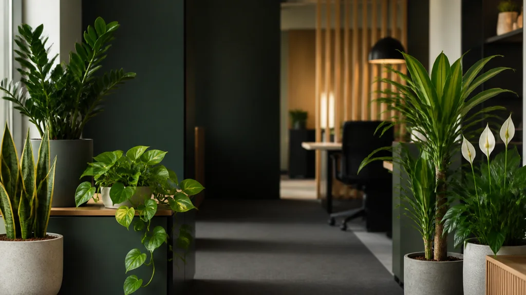 Fünf geeignete Zimmerpflanzen fürs Büro