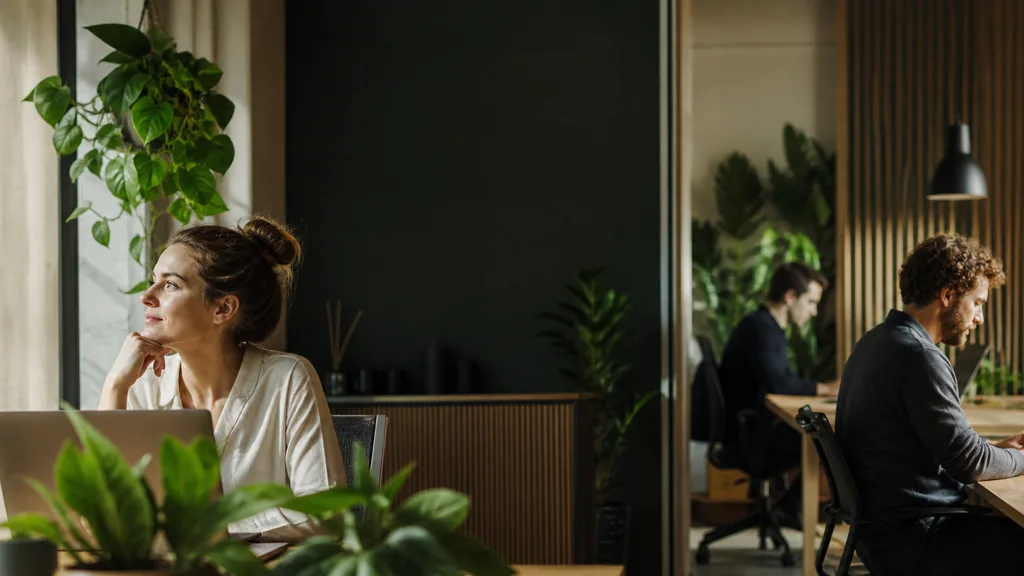 Was Pflanzen in der Bürogestaltung psychologisch bewirken können