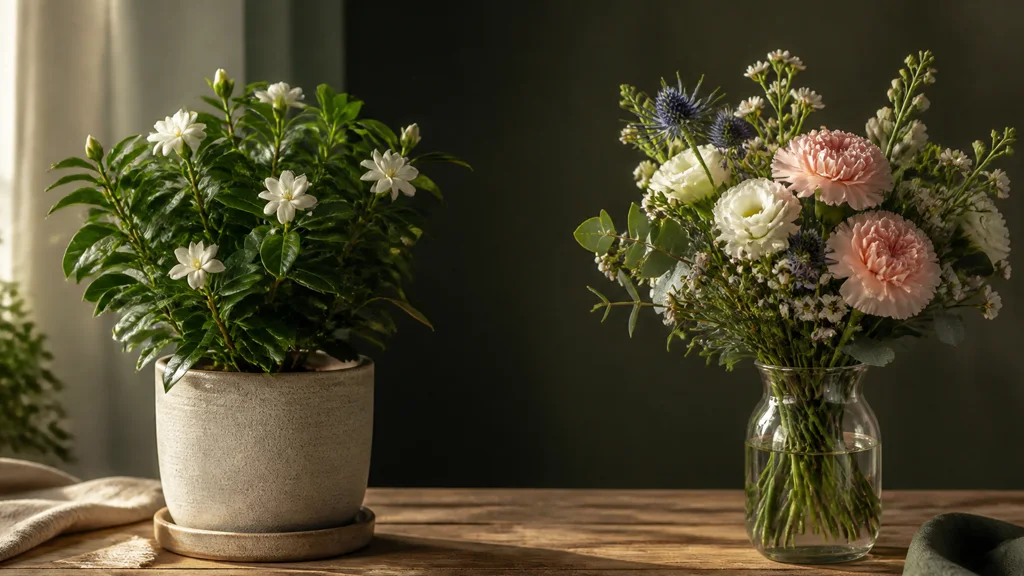 Sind Topfpflanzen nachhaltiger als Schnittblumen?