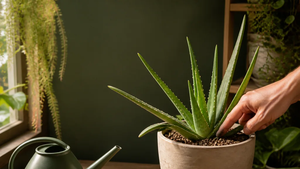 Aloe vera pflegen: Licht, Gießen und sichere Verwendung